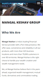 Mobile Screenshot of mangalkeshav.com